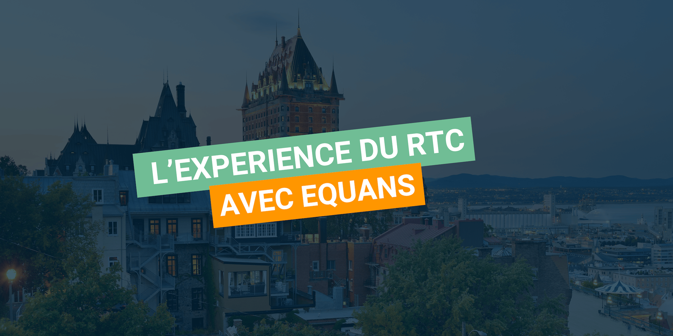 EQUANS et le RTC (Réseau de Transport de la Capitale) (Canada)